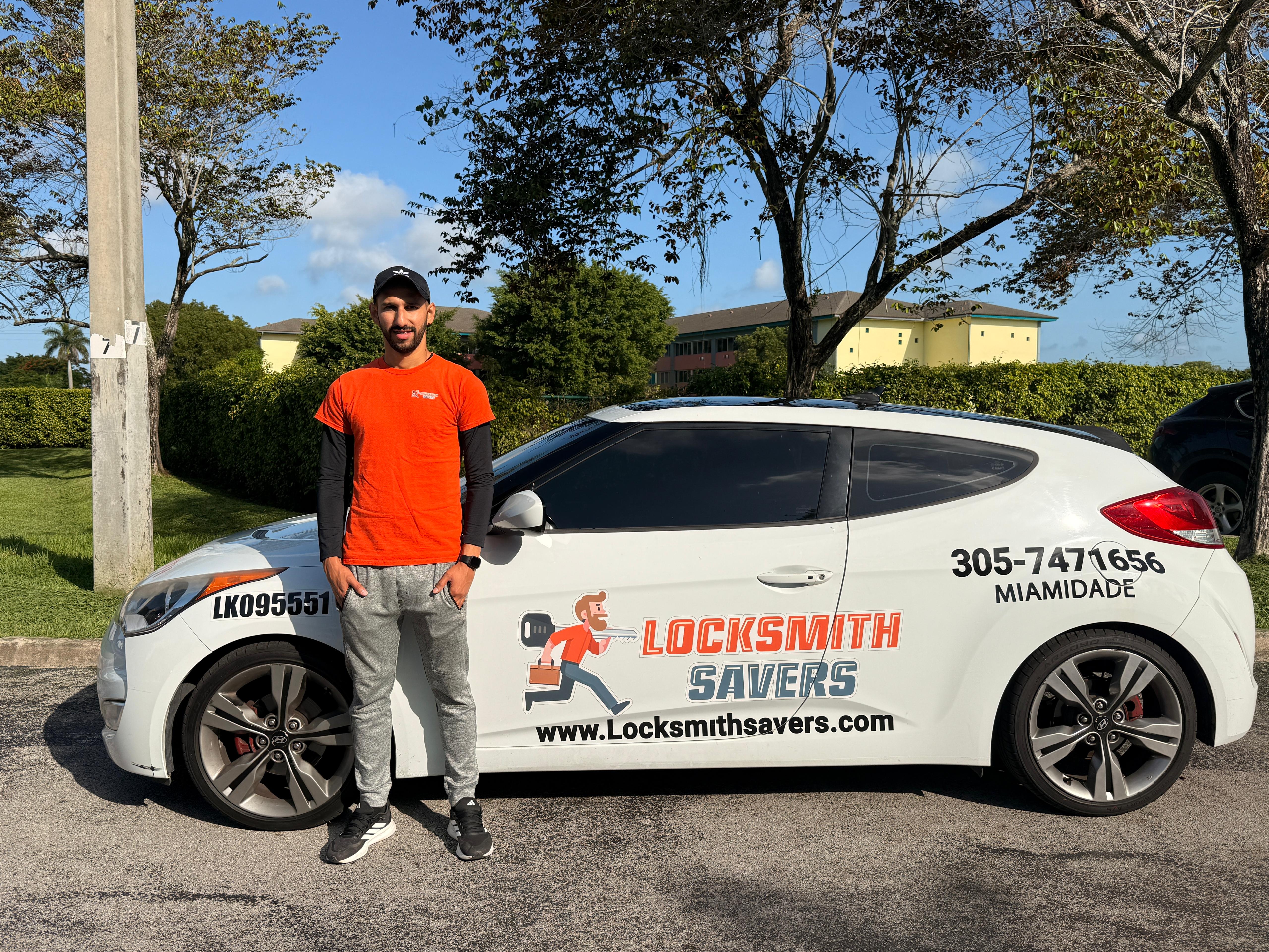 Photo shared by a Locksmith Savers customer after a completed service