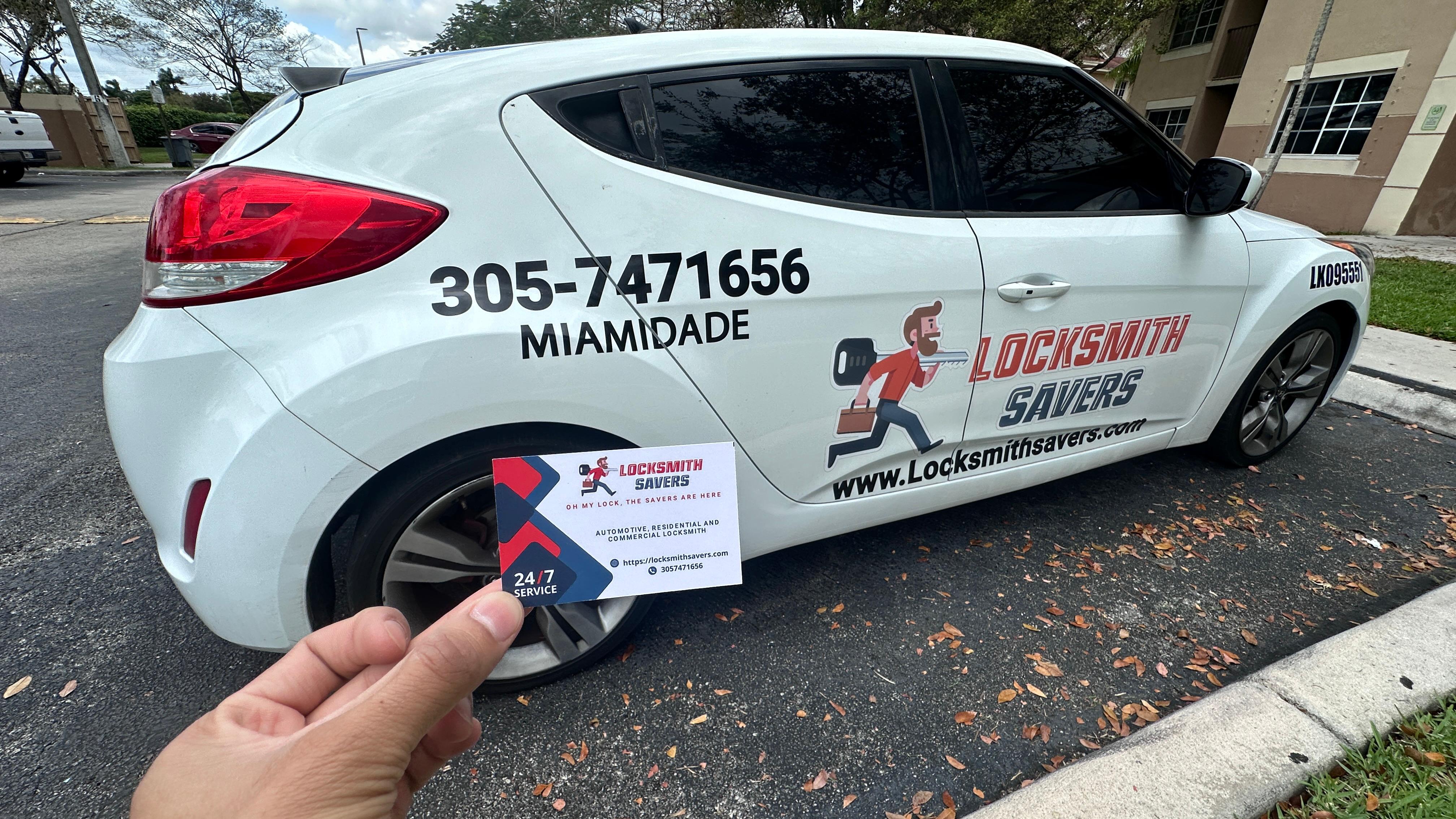 Photo shared by a Locksmith Savers customer after a completed service